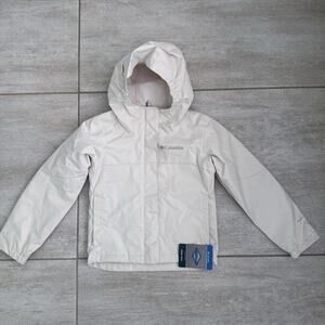 New Columbia Omni-Tech Hikebound II Jacket Ivory Size Youth XXS